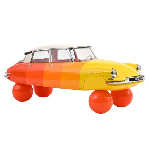 DS 19 "BALLONS" 1959 MINIATURE ORANGE GRADIENT 1:12